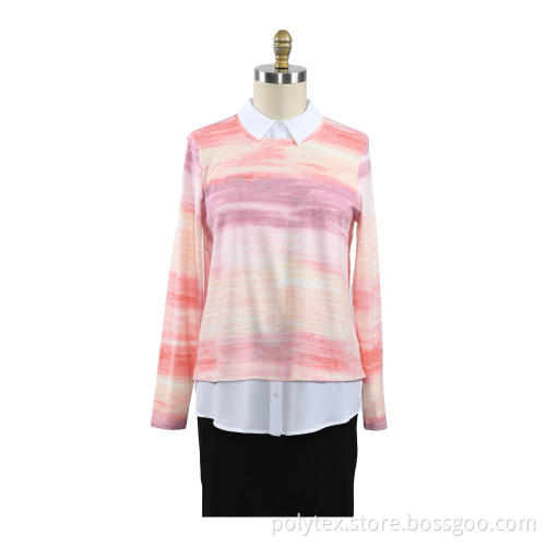 Baju Musim Gugur Wanita Baru Sweater Rajutan Pullover